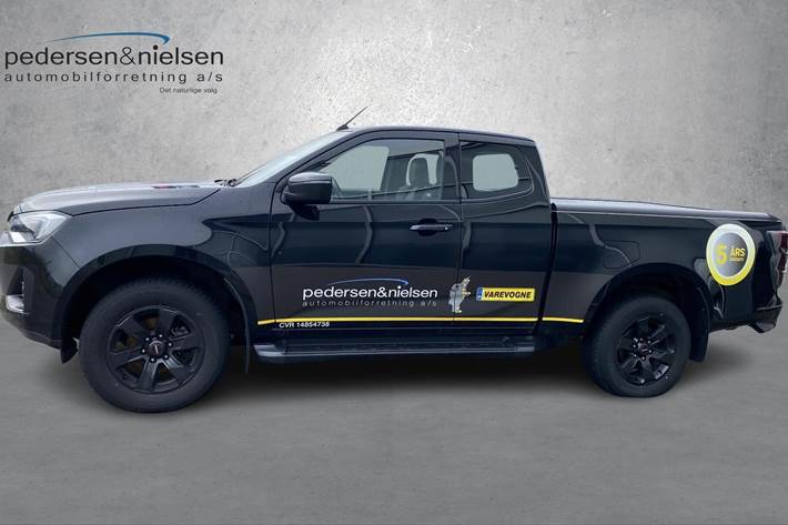 Sort Isuzu D-Max fra 2025