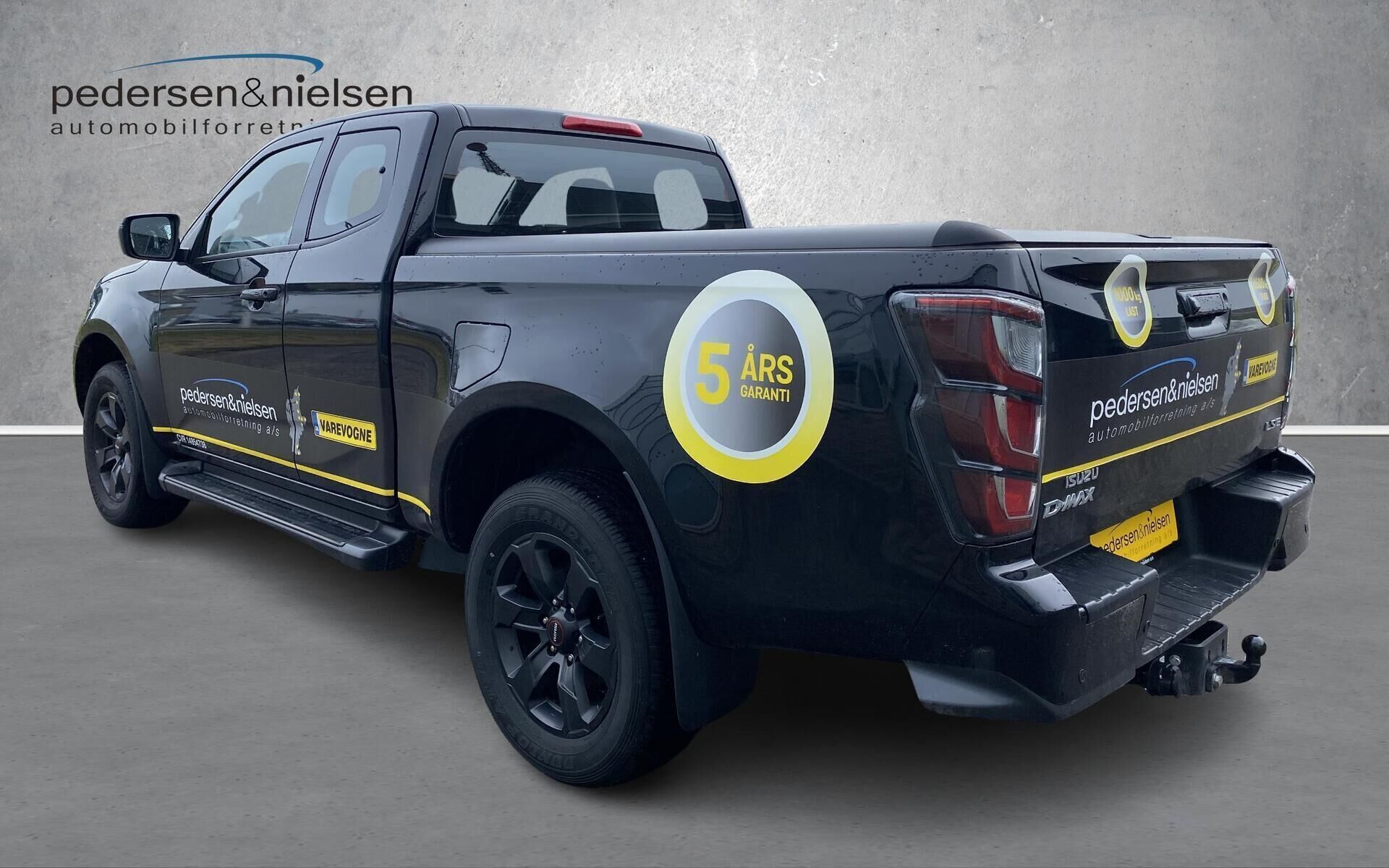 Sort Isuzu D-Max fra 2025