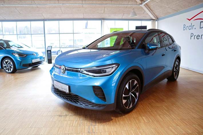 Blå VW ID.4 fra 2025