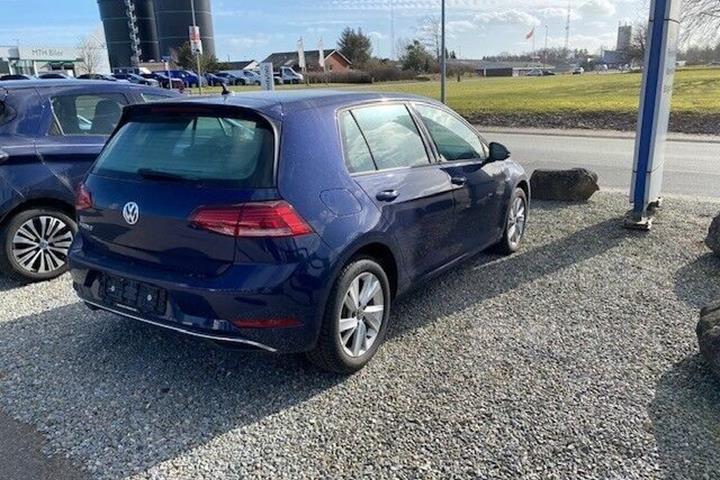 Blå VW e-Golf fra 2020