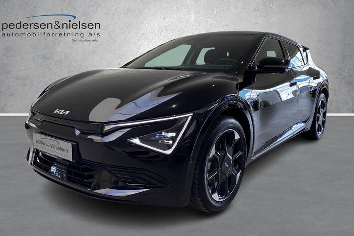 Sort Kia EV6 fra 2024 set udefra