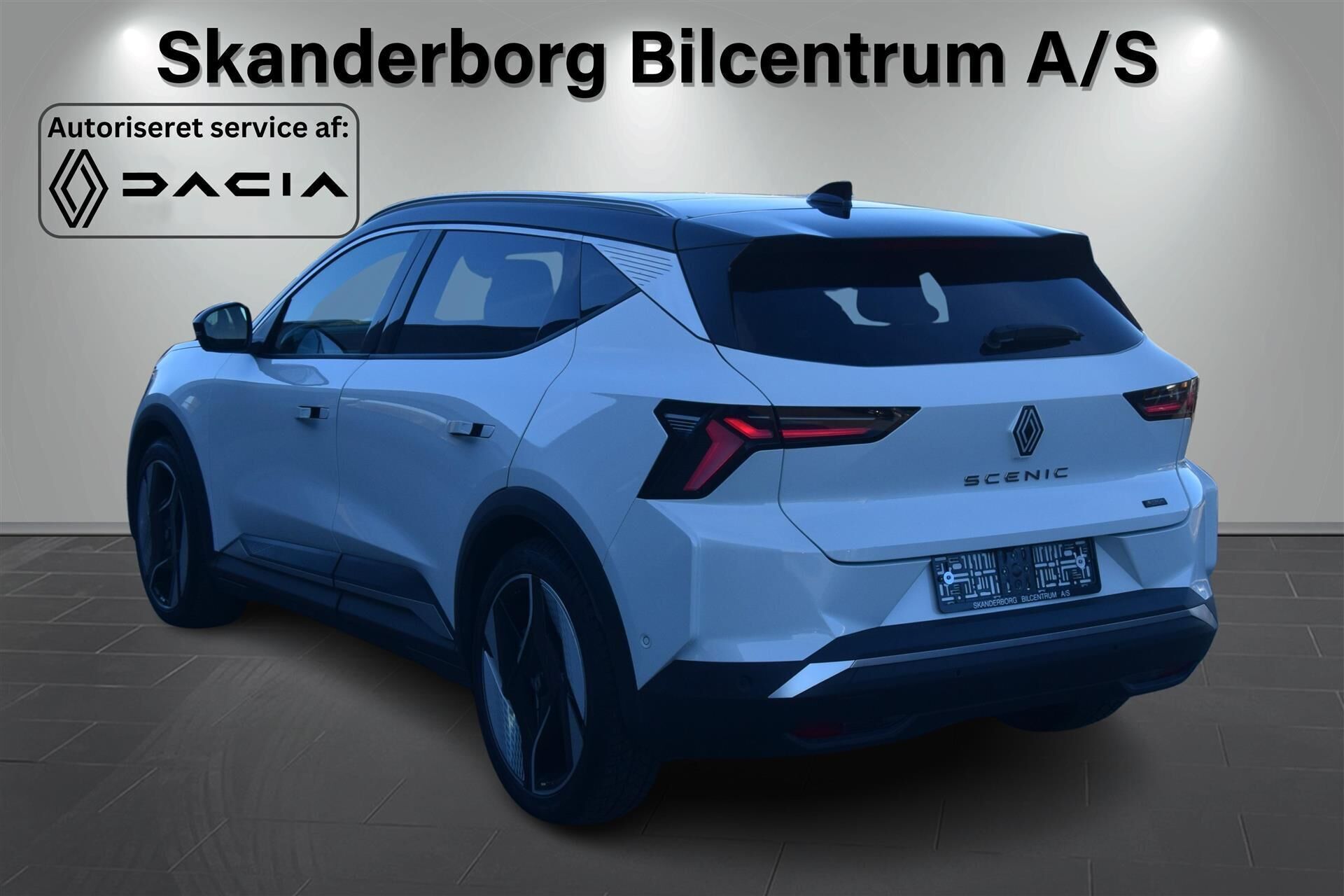 Hvid Renault Scénic fra 2024