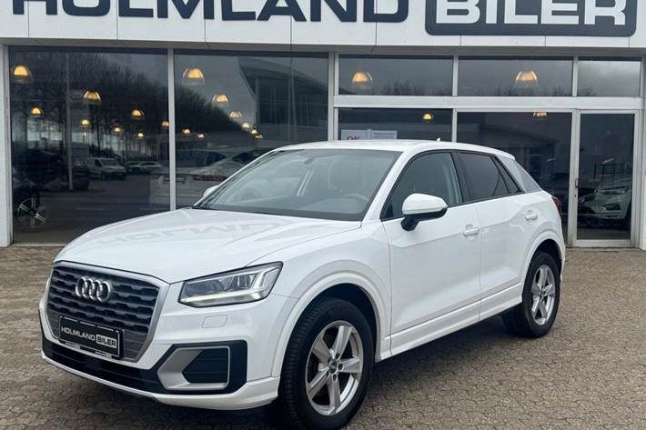 Hvid Audi Q2 fra 2018