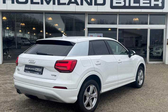 Hvid Audi Q2 fra 2018