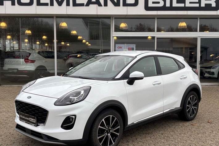 Hvid Ford Puma fra 2021