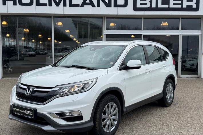 Hvid Honda CR-V fra 2016