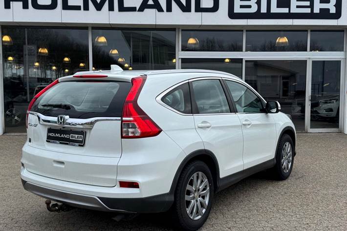 Hvid Honda CR-V fra 2016