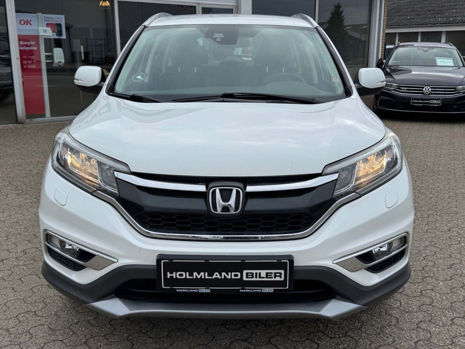 Hvid Honda CR-V fra 2016