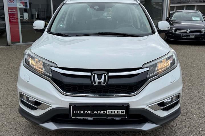 Hvid Honda CR-V fra 2016