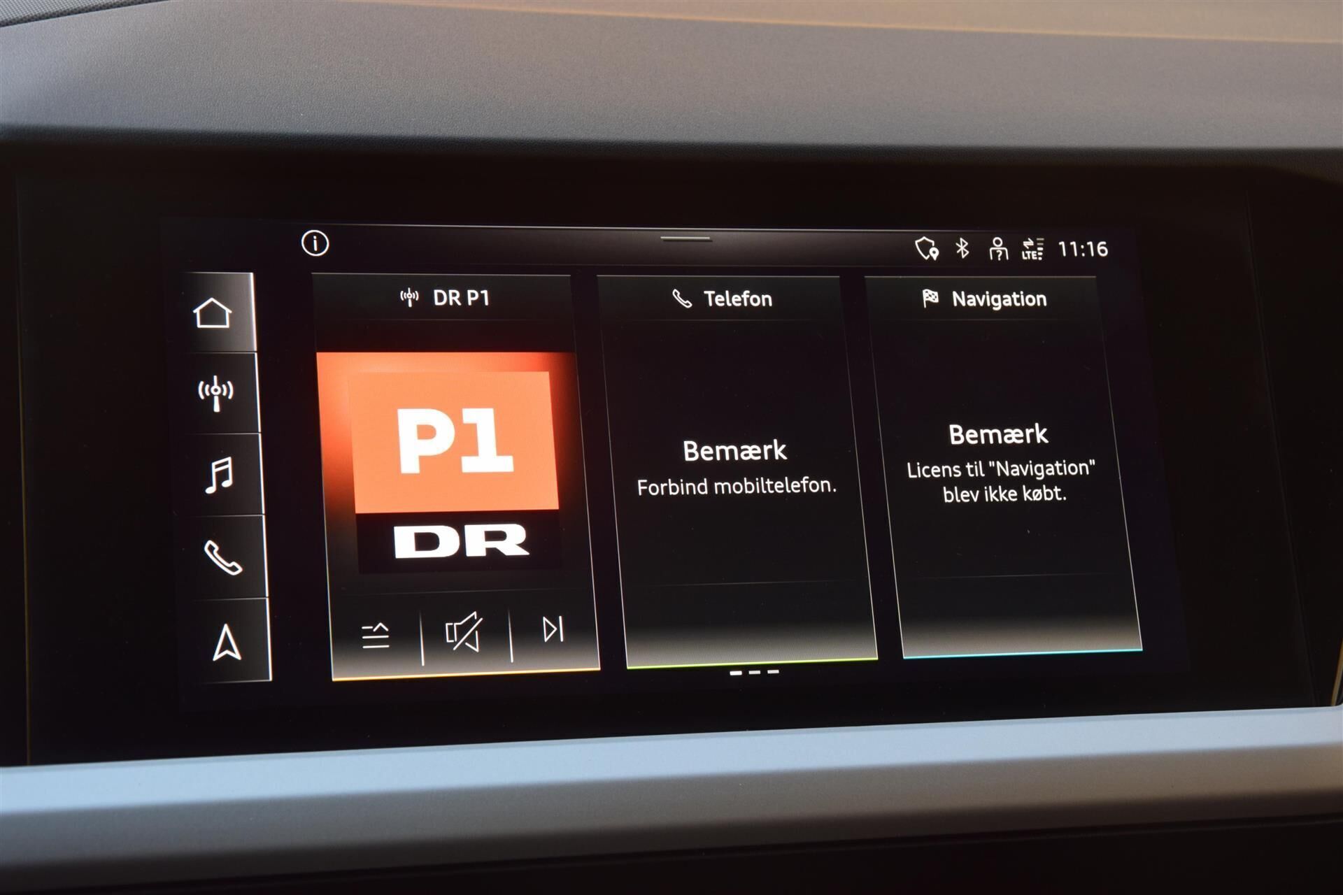 Grå Audi Q4 fra 2022