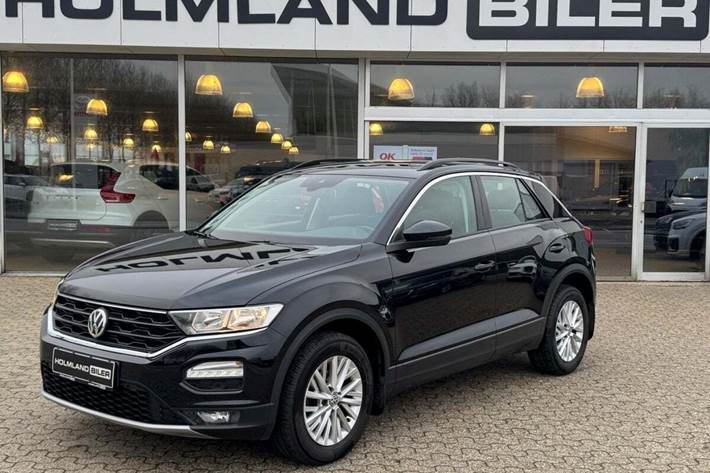 Sort VW T-Roc fra 2019