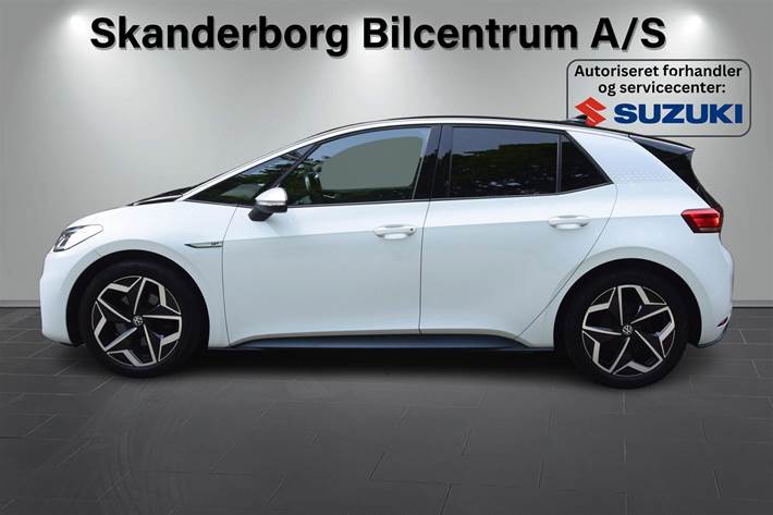Hvid VW ID.3 fra 2021