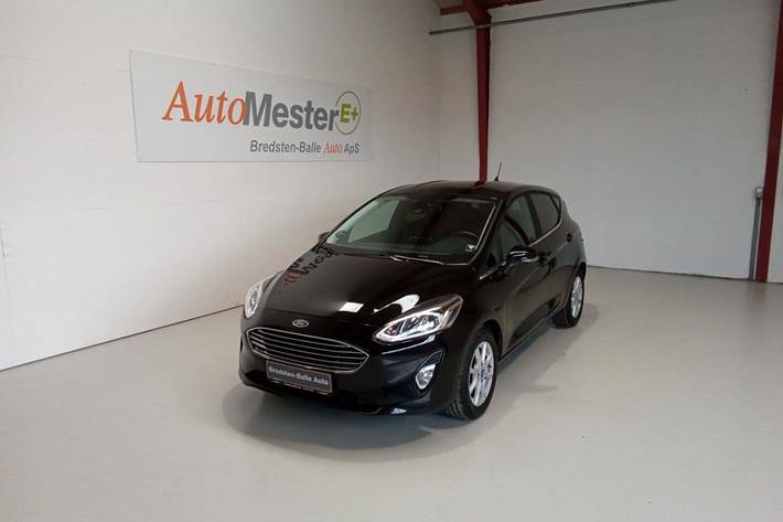 Sort Ford Fiesta fra 2021