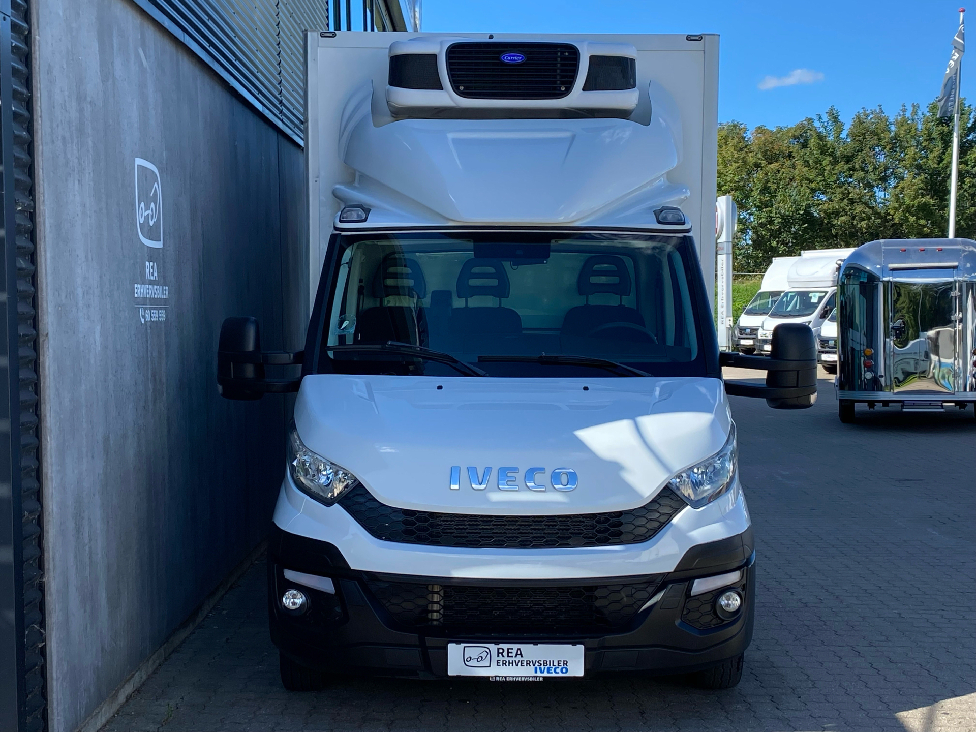 Hvid Iveco Daily fra 2016
