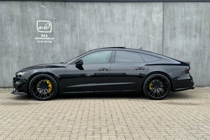 Sort Audi A7 fra 2018