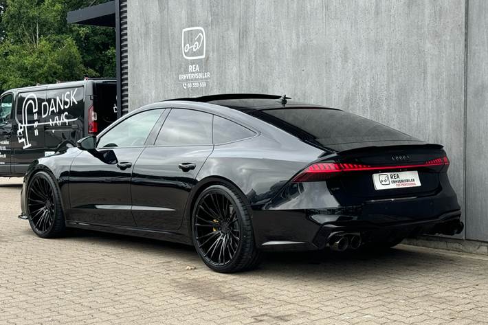 Sort Audi A7 fra 2018