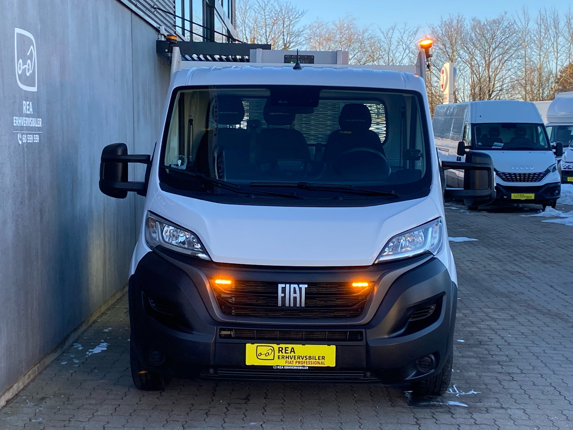 Hvid Fiat Ducato fra 2024