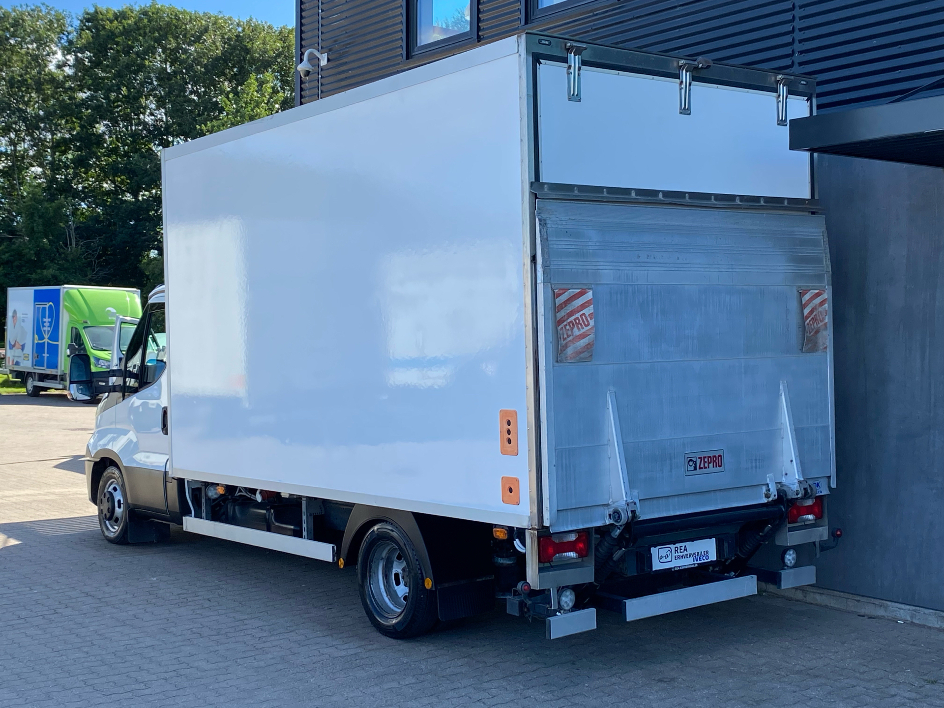 Hvid Iveco Daily fra 2016