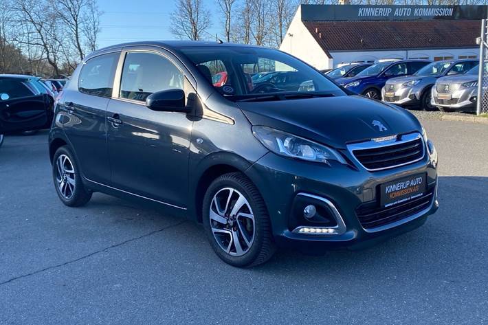 Sort Peugeot 108 fra 2016