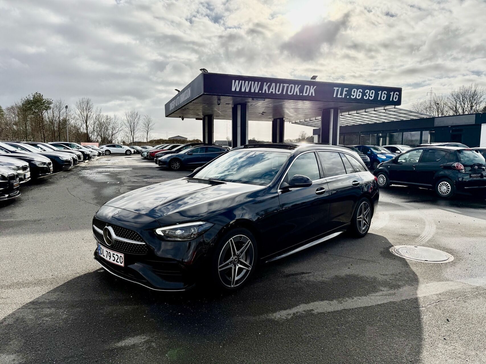 Mercedes C220 d 2,0 T CDI  Mild hybrid AMG Line 9G-Tronic 200HK Stc Aut.