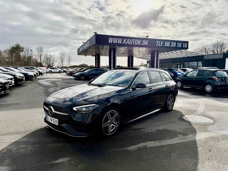 Mercedes C220 d 2,0 T CDI Mild hybrid AMG Line 9G-Tronic 200HK Stc Aut.