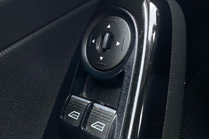 Sølv Ford Fiesta fra 2017