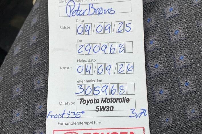 undefined Toyota Yaris Verso fra 2003