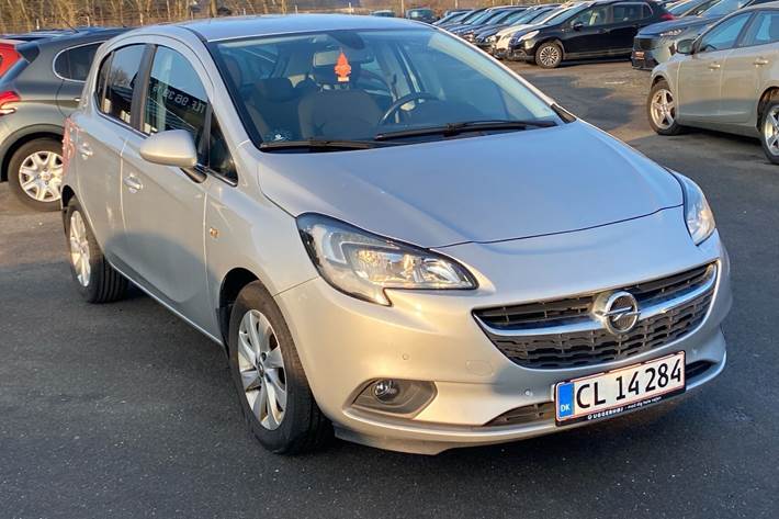 Grå Opel Corsa fra 2019