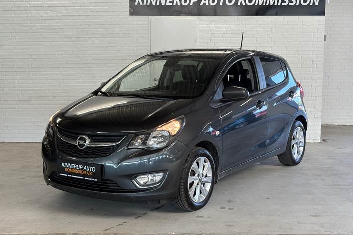 Sort Opel Karl fra 2018 set udefra