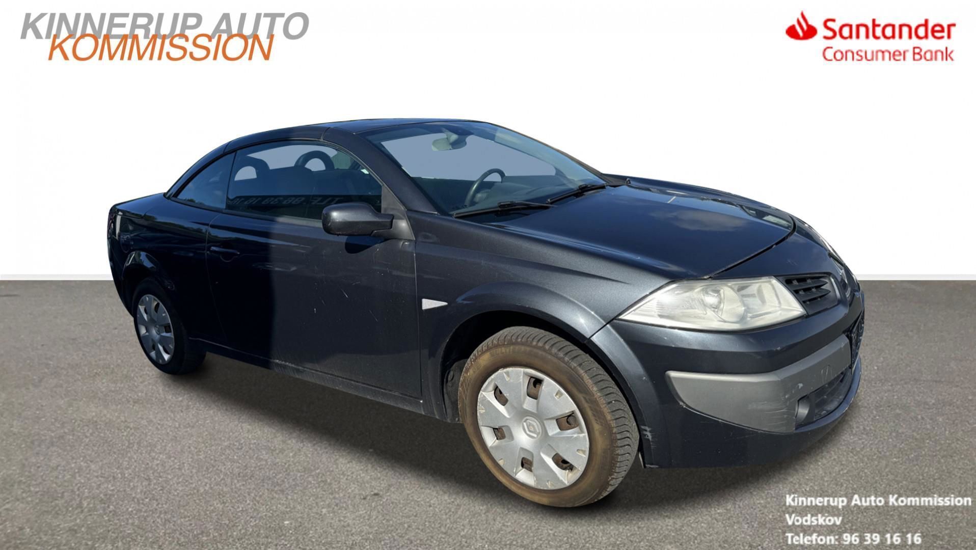 Renault Mégane 1,6 16V Authentique 110HK Cabr.