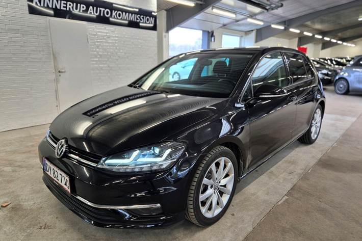 Sort VW Golf fra 2018