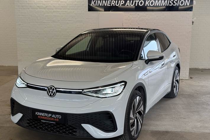 Hvid VW ID.5 fra 2022 set udefra