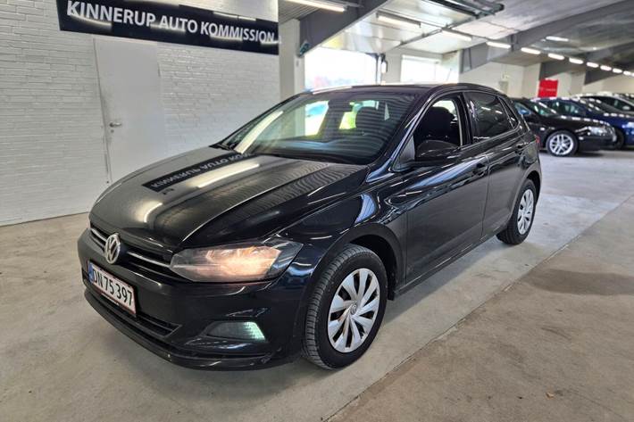 Sort VW Polo fra 2019