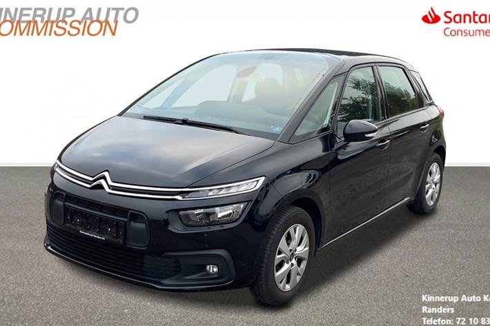 Sort Citroën C4 Picasso fra 2017 set udefra