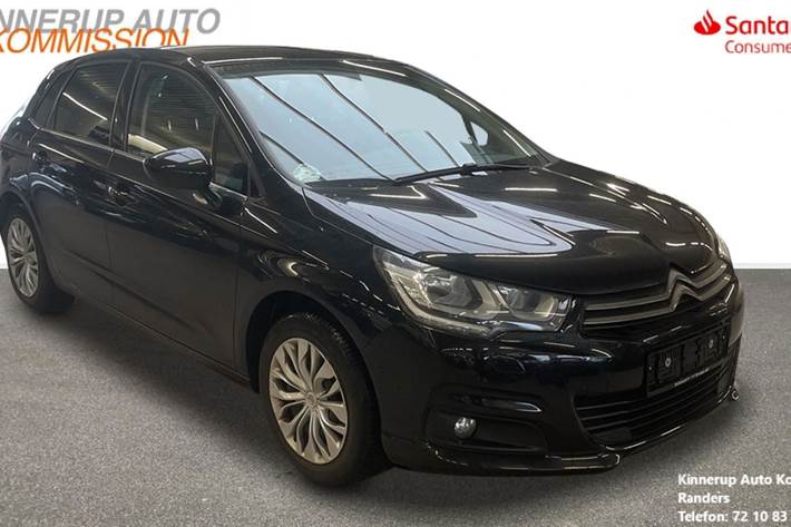 Sort Citroën C4 fra 2015 set udefra