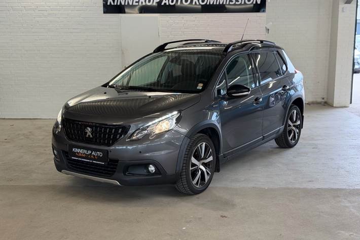 Sort Peugeot 2008 fra 2018 set udefra