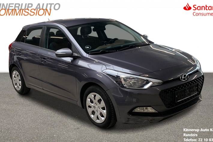Sort Hyundai i20 fra 2015