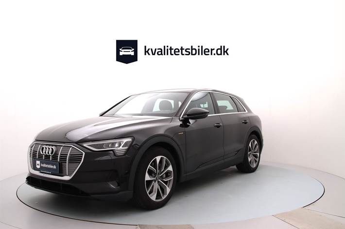 Sort Audi e-tron fra 2021