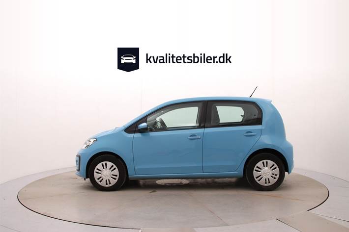 Blå VW up fra 2020