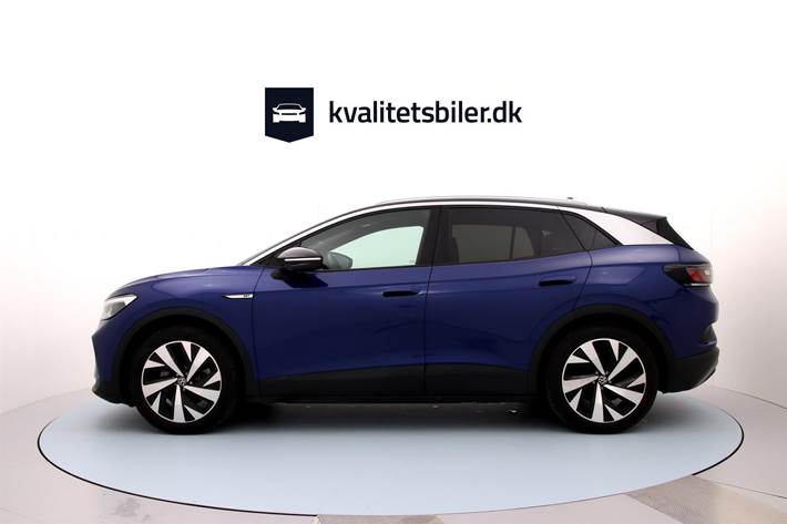 Blå VW ID.4 fra 2021