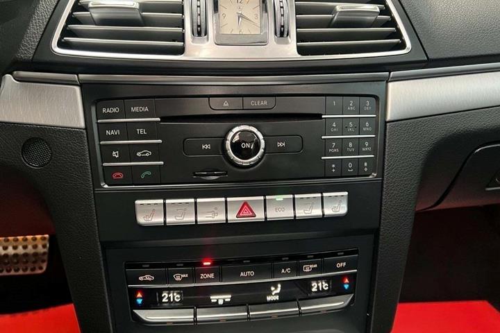 Hvid Mercedes E200 fra 2015