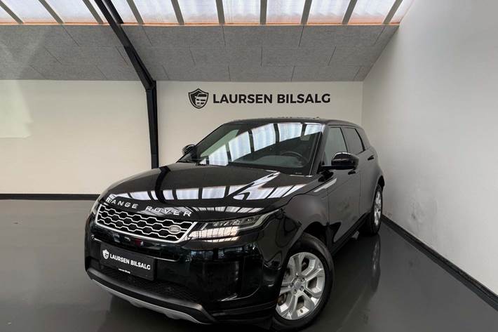 Sort Land Rover Range Rover evoque fra 2020