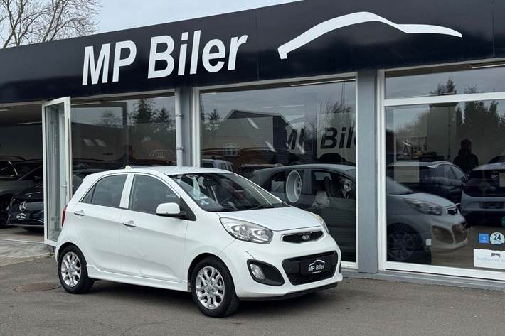 Hvid Kia Picanto fra 2013