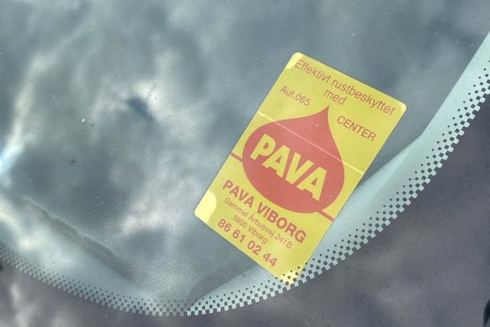 Sort Ford Focus fra 2010