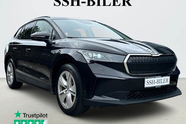 Sort Skoda Enyaq fra 2024
