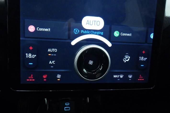 Sølv Ford Mustang Mach-E fra 2021