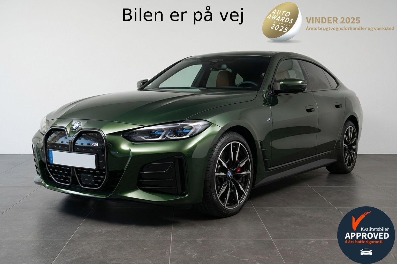 BMW i4 M50 Gran Coupé EL XDrive 544HK 5d Aut.