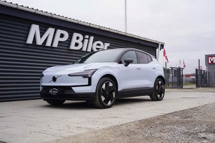 Blå Volvo EX30 fra 2025