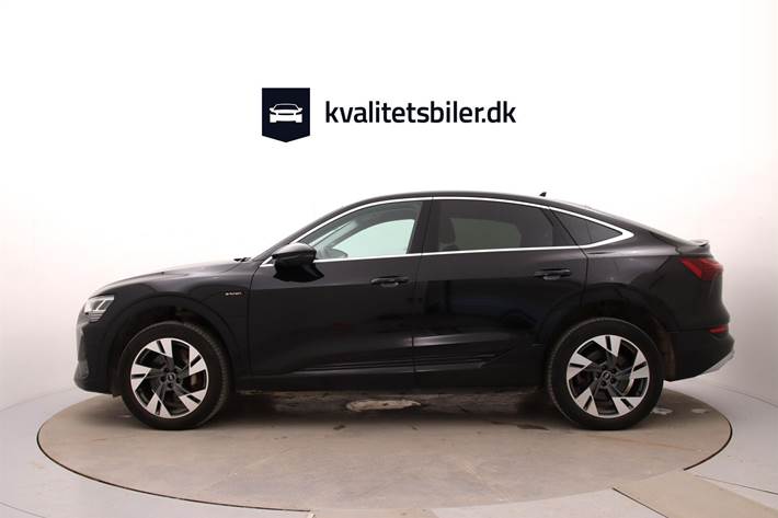 Sort Audi e-tron fra 2021