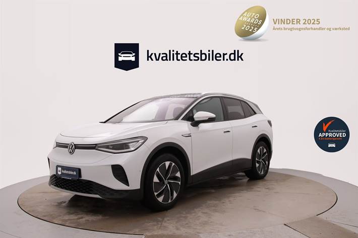 Hvid VW ID.4 fra 2022 set udefra